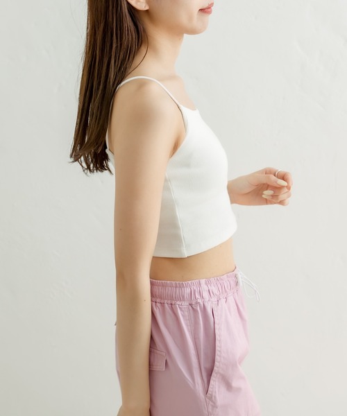 OLIVE des OLIVE（オリーブデオリーブ）の「キャミ×ボレロセット　1031060300（アンサンブル・レディース・ラベンダー/オフホワイト/ブラック・FREE）」の13枚目の写真