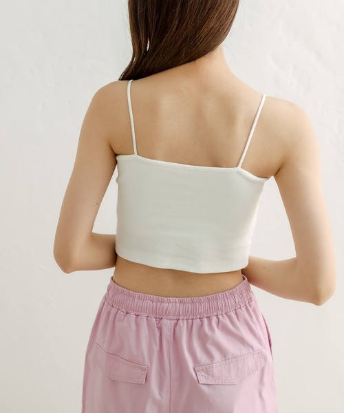 OLIVE des OLIVE（オリーブデオリーブ）の「キャミ×ボレロセット　1031060300（アンサンブル・レディース・ラベンダー/オフホワイト/ブラック・FREE）」の14枚目の写真