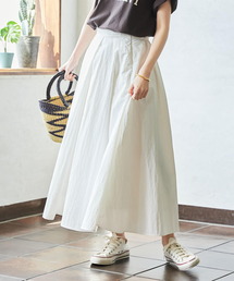 『一部WEB限定カラー』ランダムタックボリュームスカート