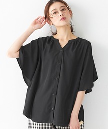 Viola e Viola | ゆるっときれいなスキッパーフレアー袖ブラウス(シャツ/ブラウス)