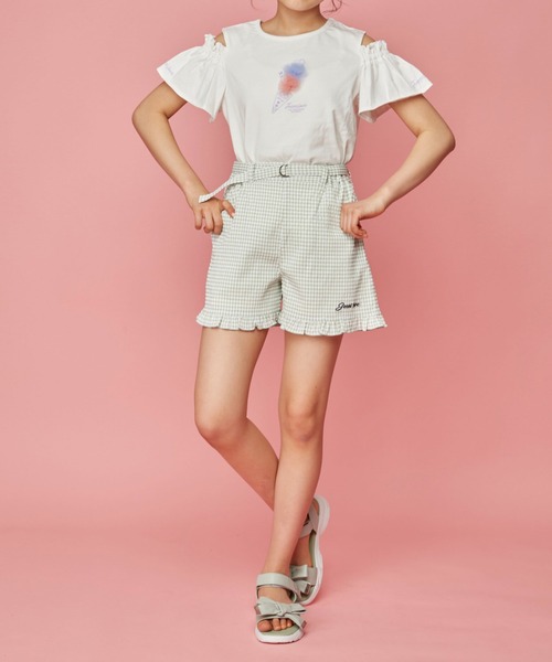 JENNI love（ジェニィラブ）の「ギンガムチェックフリルショー