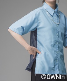 バックシアーシャツ