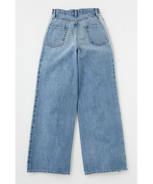 MOUSSY（マウジー）の「SIDE PANEL STRAIGHT（デニムパンツ