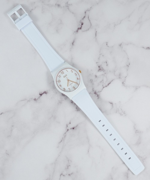 Q&Q（キューアンドキュー）の「《Q＆Q》シンプル　アナログウォッチ（アナログ腕時計・メンズ・ネイビー/ホワイト/ブラック/ワインレッド/ホワイト系その他/ブルー・FREE）」の10枚目の写真