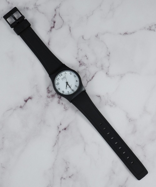 Q&Q（キューアンドキュー）の「《Q＆Q》シンプル　アナログウォッチ（アナログ腕時計・メンズ・ネイビー/ホワイト/ブラック/ワインレッド/ホワイト系その他/ブルー・FREE）」の12枚目の写真