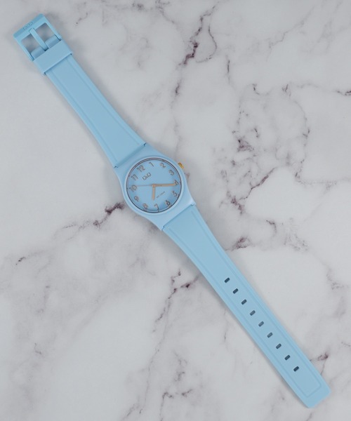 Q&Q（キューアンドキュー）の「《Q＆Q》シンプル　アナログウォッチ（アナログ腕時計・メンズ・ネイビー/ホワイト/ブラック/ワインレッド/ホワイト系その他/ブルー・FREE）」の16枚目の写真