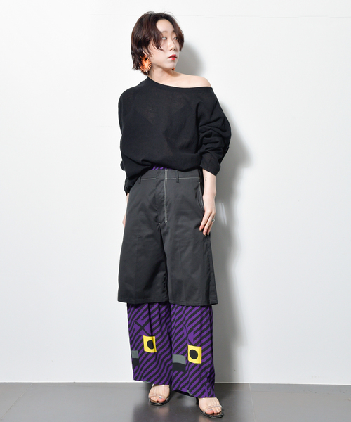 CITYSHOP(シティーショップ)の「Li/Co BIO WASH PULLOVER2:シャツ(シャツ/ブラウス・レディース・ブラック/サックスブルー/ホワイト・FREE)」の7枚目の写真