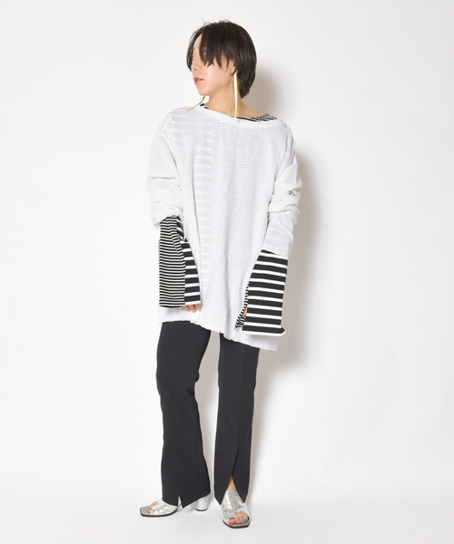 CITYSHOP(シティーショップ)の「Li/Co BIO WASH PULLOVER2:シャツ(シャツ/ブラウス・レディース・ブラック/サックスブルー/ホワイト・FREE)」の18枚目の写真