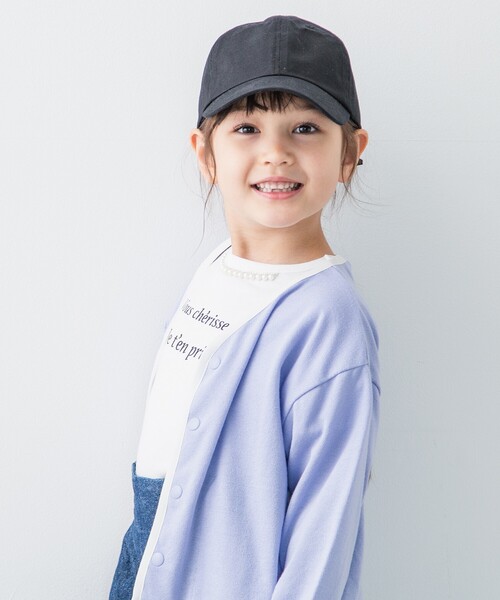 THE SHOP TK （ザ ショップ ティーケー ）の「◆ガールズバックリボンCAP（キャップ・キッズ・ベージュ/サックスブルー/ブラック・00）」の7枚目の写真