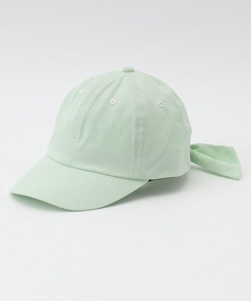 THE SHOP TK （ザ ショップ ティーケー ）の「◆ガールズバックリボンCAP（キャップ・キッズ・ベージュ/サックスブルー/ブラック・00）」の9枚目の写真