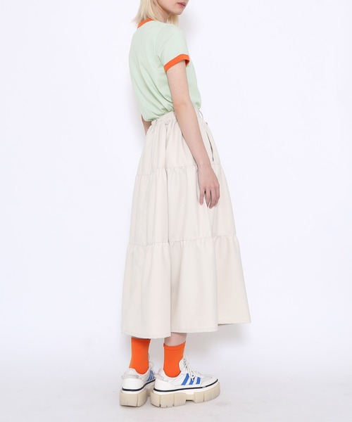 PUNYUS（プニュズ）の「Rabbit Tシャツ（Tシャツ/カットソー・レディース・グリーン/イエロー/ホワイト・2/3/1/4）」の9枚目の写真