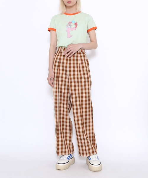 PUNYUS（プニュズ）の「Rabbit Tシャツ（Tシャツ/カットソー・レディース・グリーン/イエロー/ホワイト・2/3/1/4）」の12枚目の写真