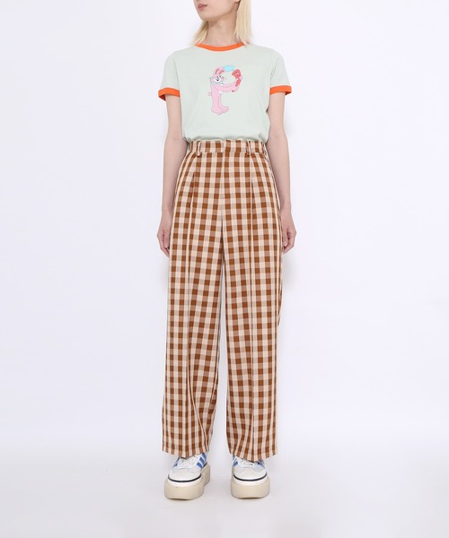 PUNYUS（プニュズ）の「Rabbit Tシャツ（Tシャツ/カットソー・レディース・グリーン/イエロー/ホワイト・2/3/1/4）」の13枚目の写真