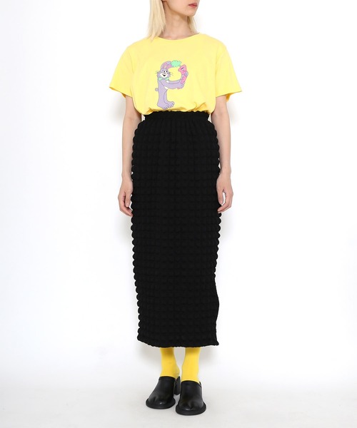 PUNYUS（プニュズ）の「Rabbit Tシャツ（Tシャツ/カットソー・レディース・グリーン/イエロー/ホワイト・2/3/1/4）」の18枚目の写真