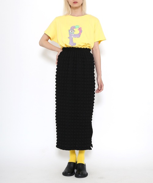 PUNYUS（プニュズ）の「Rabbit Tシャツ（Tシャツ/カットソー・レディース・グリーン/イエロー/ホワイト・2/3/1/4）」の19枚目の写真