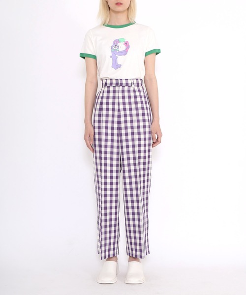 PUNYUS（プニュズ）の「Rabbit Tシャツ（Tシャツ/カットソー・レディース・グリーン/イエロー/ホワイト・2/3/1/4）」の21枚目の写真