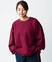 12ozヘビー裏起毛スウェットクルーネック