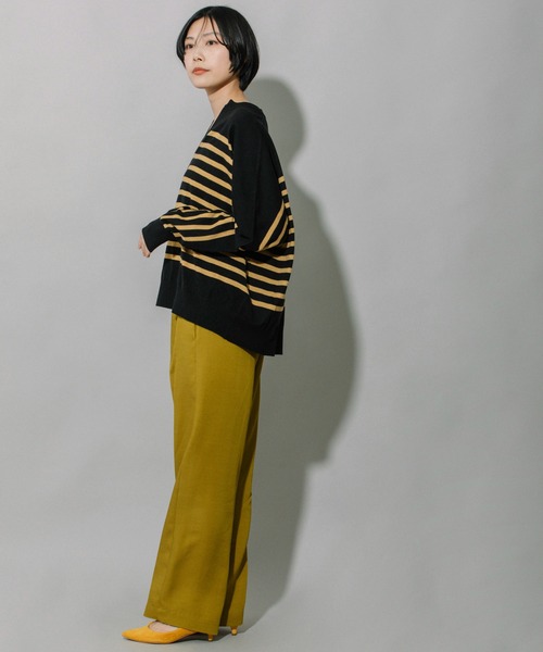 Munich（ミューニック）の「ビスコースウールツイルイージーパンツ（その他パンツ・レディース・ブラック/ブルーグレー/マスタード・S/M/XS）」の21枚目の写真