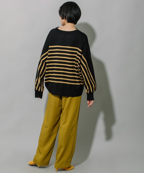 Munich（ミューニック）の「ビスコースウールツイルイージーパンツ（その他パンツ・レディース・ブラック/ブルーグレー/マスタード・S/M/XS）」の16枚目の写真