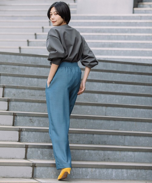 Munich（ミューニック）の「ビスコースウールツイルイージーパンツ（その他パンツ・レディース・ブラック/ブルーグレー/マスタード・S/M/XS）」の22枚目の写真