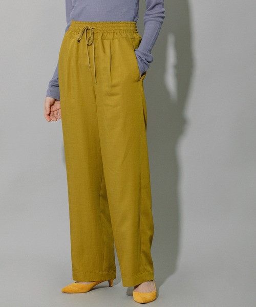 Munich（ミューニック）の「ビスコースウールツイルイージーパンツ（その他パンツ・レディース・ブラック/ブルーグレー/マスタード・S/M/XS）」の20枚目の写真