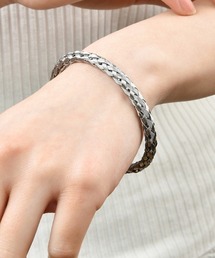 Coo+i | 編み込みデザインバングル(バングル/リストバンド)