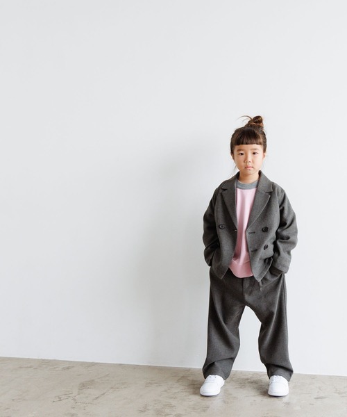 LOWRYS FARM(ローリーズファーム)の「ラナテックパンツ 704183(その他パンツ・キッズ・ブラック/ブラウン系その他/ブラウン・110cm/120cm/130cm/140cm/150cm)」の4枚目の写真
