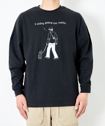 MAKE YOUR DAY（メイクユアデイ）の「楽しいコトファミリー長袖Tシャツ■パパサイズ（Tシャツ/カットソー）」