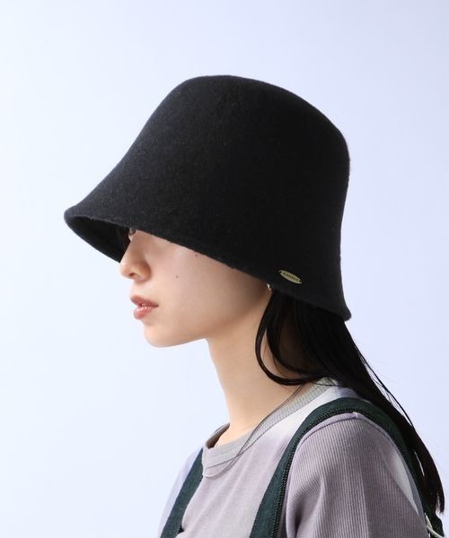 JEANASIS（ジーナシス）の「ウールベルハット/906415（ハット・レディース・ブラック/グレー/カーキ・FREE）」の11枚目の写真