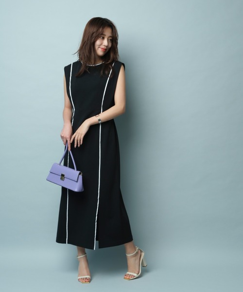 JUSGLITTY（ジャスグリッティー）の「Iラインワンピース（ワンピース