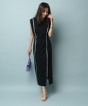 JUSGLITTY（ジャスグリッティー）の「Iラインワンピース（ワンピース