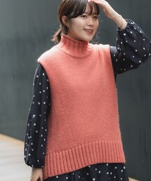 B:MING by BEAMS（ビーミングバイビームス）の「B:MING by BEAMS / エドワード ハイネック ニットベスト（ベスト）」