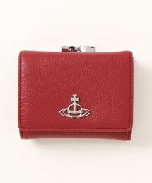 51010018-S000D-PFRE-VEGAN GRAIN SMALL FRAME WALLET