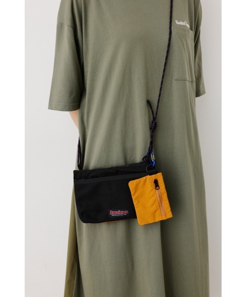 RODEO CROWNS WIDE BOWL（ロデオクラウンズワイドボウル）の「NYLON COLOR MULTI サコッシュ（ボディバッグ/ウエストポーチ・レディース・ブラック/ホワイト/オレンジ・FREE）」の14枚目の写真