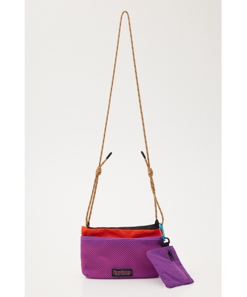 RODEO CROWNS WIDE BOWL（ロデオクラウンズワイドボウル）の「NYLON COLOR MULTI サコッシュ（ボディバッグ/ウエストポーチ・レディース・ブラック/ホワイト/オレンジ・FREE）」の21枚目の写真