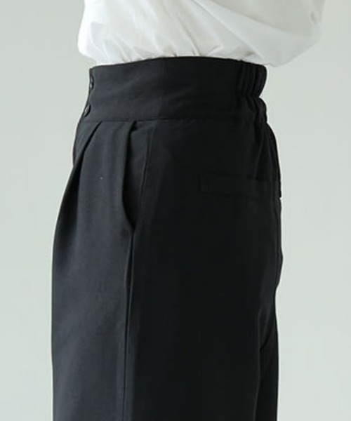 each（イーチ）の「2wayサロペワイドパンツ（サロペット/オーバーオール・レディース・ダークグリーン/ブラック・FREE）」の17枚目の写真