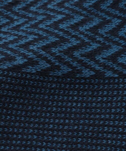 TAKEO KIKUCHI(タケオキクチ)の「◆変形ヘリンボンソックス(ソックス/靴下・メンズ・ブラック/ダークブラウン/グリーン・00)」の7枚目の写真