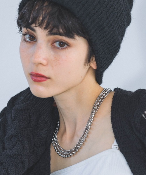 PAGEBOY(ページボーイ)の「4レンボールネックレス(ネックレス・レディース・シルバー・FREE)」の10枚目の写真