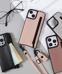 NANO universe（ナノユニバース）の「iPhone15 iPhone15Pro ナノユニバース [ストラップ＆ポケット]（スマホケース/カバー）」