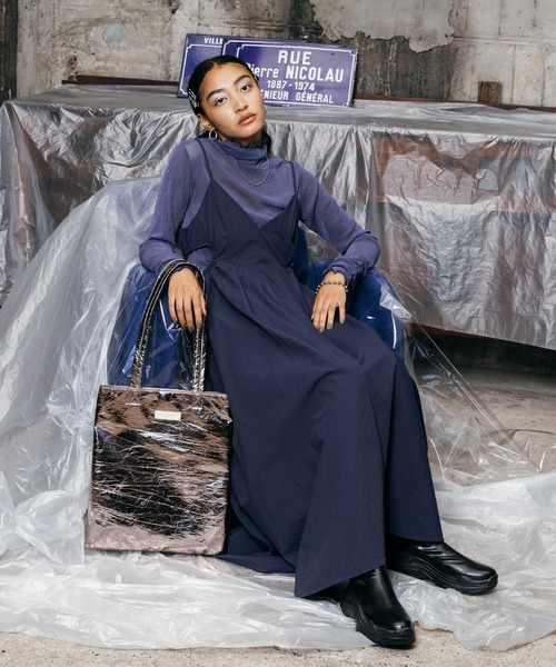 ELLEgirl(エルガール)の「メタリックトート【ELLEgirl/エル ガール】(トートバッグ・レディース・シャンパン/バイオレット/エメラルド・FREE)」の16枚目の写真