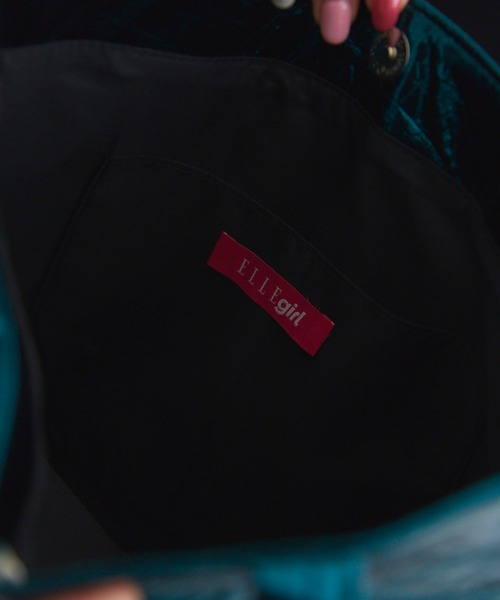 ELLEgirl(エルガール)の「メタリックトート【ELLEgirl/エル ガール】(トートバッグ・レディース・シャンパン/バイオレット/エメラルド・FREE)」の6枚目の写真
