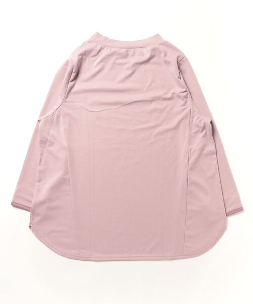 MB mint breeze(エムビーミントブリーズ)の「【L~5L 大きいサイズ】モックネック カットソー(Tシャツ/カットソー・レディース・ブラック/パープル/クリーム・4L/LL/3L/5L/L)」の12枚目の写真