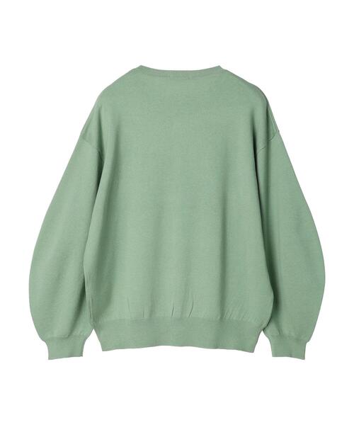 CRAFT STANDARD BOUTIQUE（クラフトスタンダードブティック）の「袖ボリュームニットプルオーバー（ニット/セーター・レディース・ネイビー/グリーン/アイボリー・FREE）」の16枚目の写真
