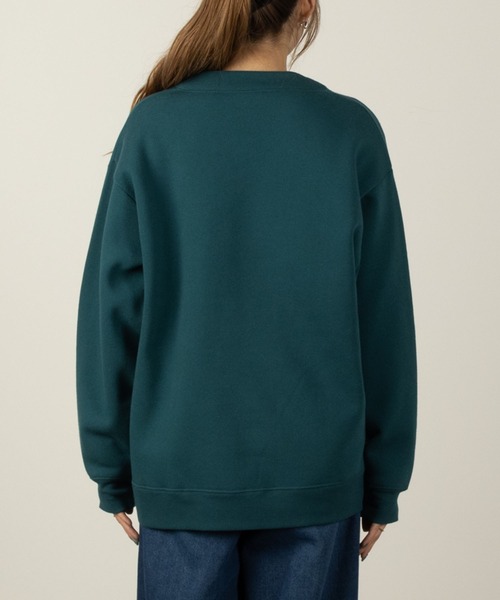 Dickies（ディッキーズ）の「Dickies ディッキーズ 裏起毛カーディガン（カーディガン/ボレロ・レディース・グリーン/グレー/ブラック・フリー）」の7枚目の写真