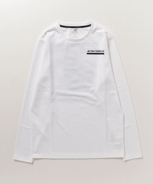 NEW BALANCE（ニューバランス）の「ニューバランス New Balance ロングスリーブポリTシャツ_（Tシャツ/カットソー・メンズ・ネイビー/ブラック/ホワイト・L/M/3L/S/LL）」の2枚目の写真