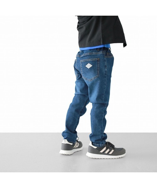 L.COPECK（エルコペック）の「ハイストレッチデニムパンツ（デニムパンツ・キッズ・ネイビー/ブルー/ブルー系・140cm/100cm/110cm/120cm/130cm/90cm）」の8枚目の写真