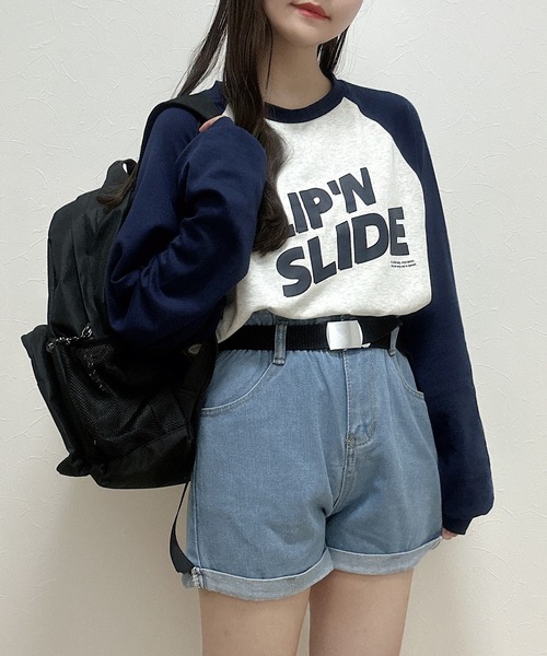 デニムブルー ショートパンツ ゴムウエスト デニム ショートパンツ レディース 夏 ウエストゴム 短パン