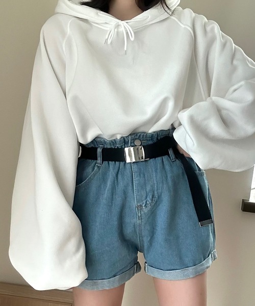 balenciaga デニムショートパンツ ゴムウエスト balenciaga デニムショートパンツ ゴムウエスト