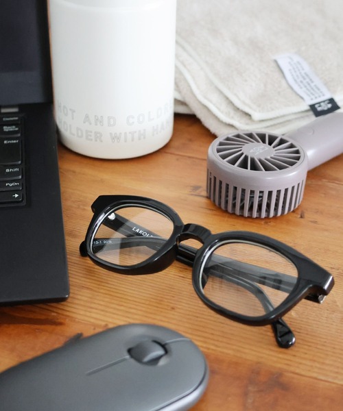 LAKOLE（ラコレ）の「スクエアフレームサングラス / 973517（メガネ・レディース・その他4/ブラウン・FREE）」の2枚目の写真