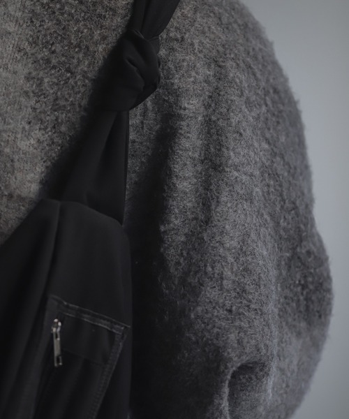 shiki tokyo（シキトウキョウ）の「Utility Pocket Shoulder Bag / ユーティリティポケットショルダーバッグ（ショルダーバッグ・メンズ・ブラック・FREE）」の7枚目の写真